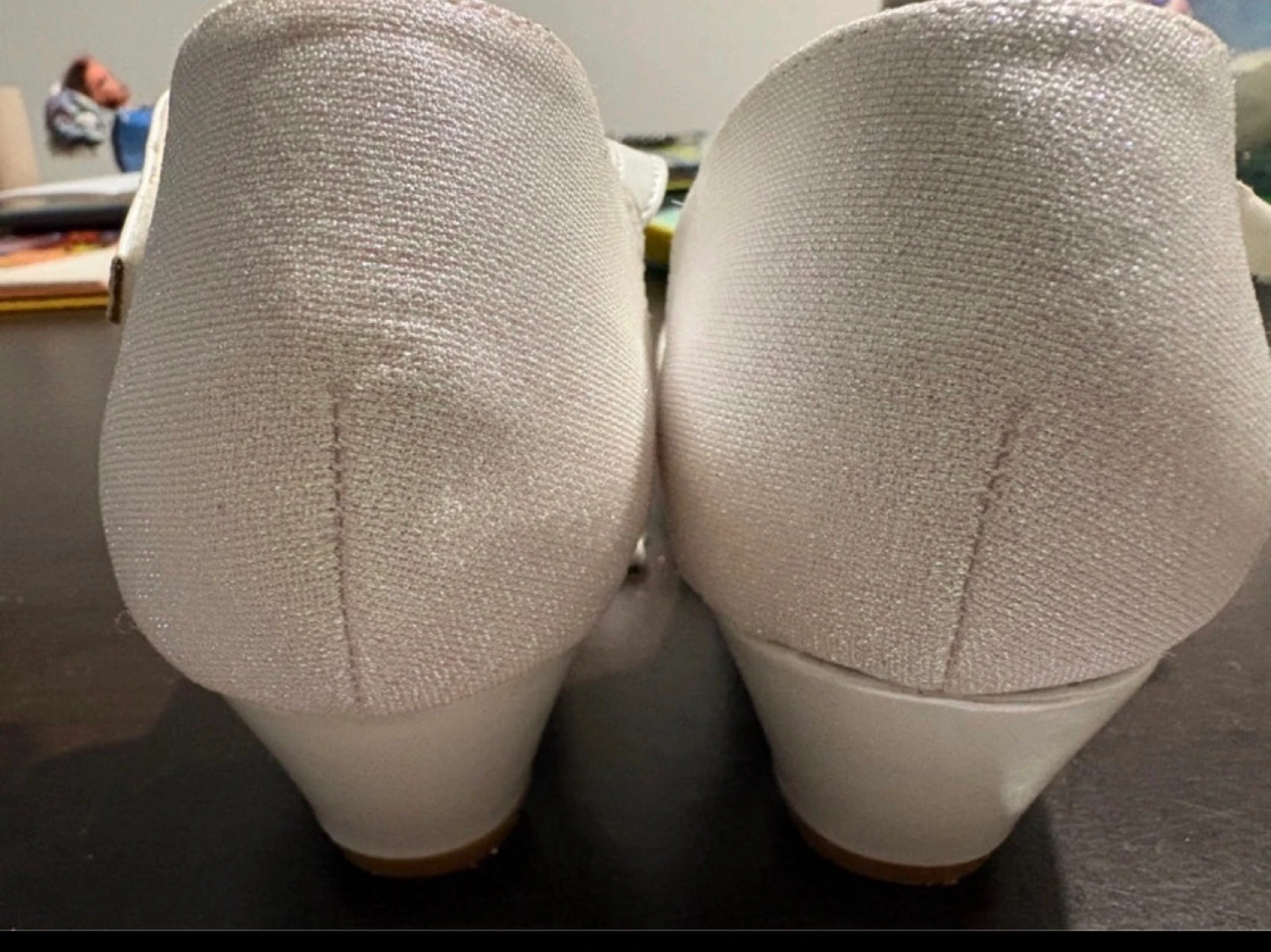 Glitterende hakken met klittenband voor meisjes – photo 9